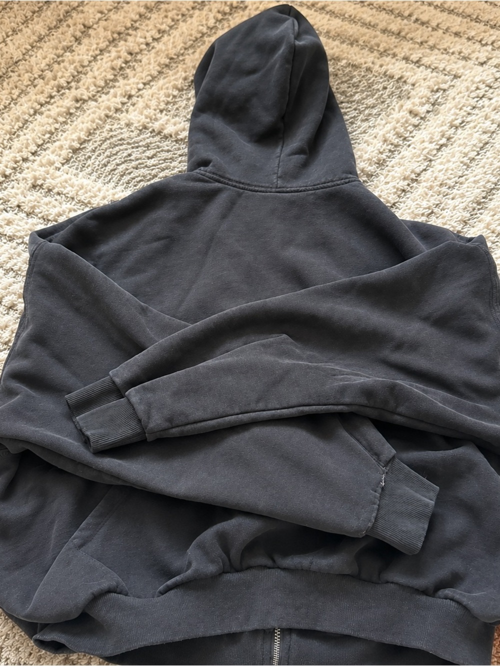 🖤 COMFRT 🖤 Zip Up Heavyweight Hug Stress Hoodie Sweater Unisex - Part of Set - Picture 10 of 10